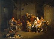 Sir David Wilkie The Blind Fiddler oil painting